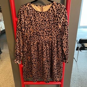 Leopard Dress size S/M